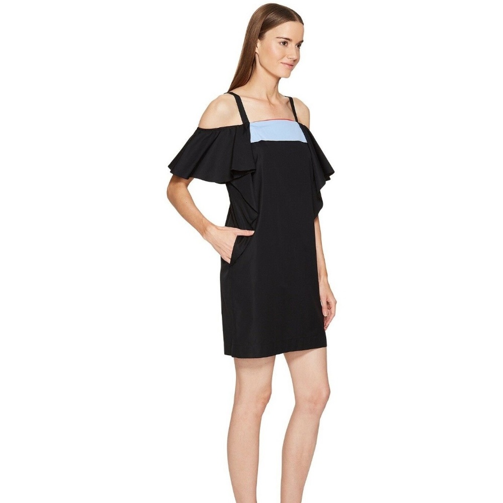 Sportmax Tedesco Strapless Ruffle Dress
